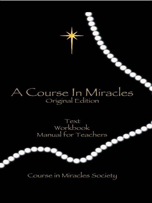Title details for A Course In Miracles by Anonymous - Wait list